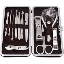 Nacario Manikür Pedikür Seti 13 Parça/tırnak Bakımı Tırnak Makası Profesyonel Full Set