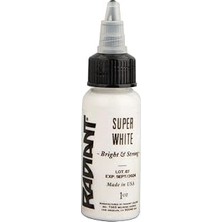 Nacario Super White - Radiant Tattoo Dövme Boyası - 1OZ/30ML