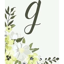 Nacario Letter G Journal