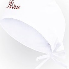 Nacario Nurse Yazı Temalı Cerrahi Bonesi | Hastane Bonesi | Cerrahi Bone