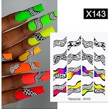 Nacario Tırnakmania Su Transferli Nail Sticker X143 (53925-9) 3974