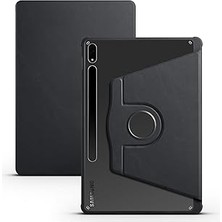 Nacario Constrain - Galaxy Tab S8 SM-X800 Kılıf Kalemlikli Dönebilen Standlı Kalem Şarj Böl