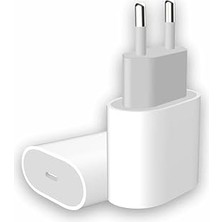 Nacario Pdateknoloji Usb-C 20W Şarj Adaptörü Beyaz A2347 (Yerli Üretim)