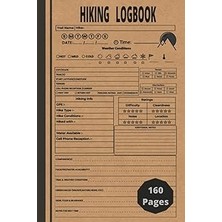 Nacario Hiking Logbook: 160 Pages Hiking Journal With Prompts To Write In, Trail Log Book, Hiker's Journal,