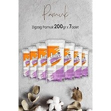Nacario Lux Zigzag Pamuk 200 gr x 7 Adet