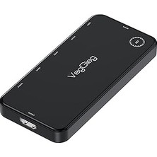 Nacario Veggieg 4K HDMI 2.0 Görüntü Seçici 5 Giriş 1 Çıkış Kumandalı Switch