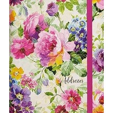 Nacario Peony Garden Large Address Book