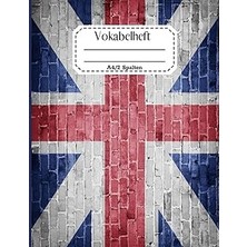 Nacario Independently Published Vokabelheft A4 2 Spalten: Vokabelheft A4 Englisch Mit Schönem Design| Inhal