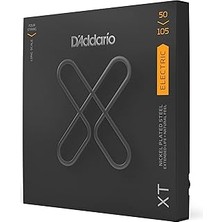 Nacario D'addario XTB50105, Xt Bas Gitar Telleri Nikel Kaplama Çelik, Orta, Uzun Ölçekli, 50-105