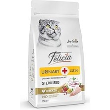 Nacario Felicia Tavuklu Hypoallergenic Sterilised Az Tahıllı Kısır 2 kg