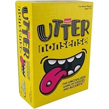 Nacario Playmonster Utter Nonsense Naughty Edition - Çılgın Sesler Vurgu Oyunu - Yetişkin Versiyonu - Ye