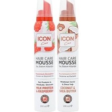 Nacario Saç Bakim Köpüğü 2'li̇ Set Coconut & Milk