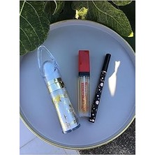 Nacario Muhteşem Paket 3'lü Dudak Dolgunlaştırıcı, Eyeliner Vücut Simi Seti