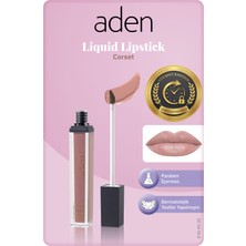 Alvera Collection Aden Liquid Lipstick - Likit Ruj 22 Corset(Gül Beji)
