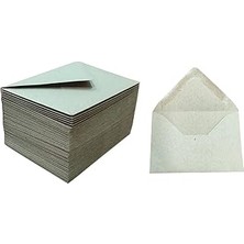 Nacario Kraft Mini Zarf - 100 Adet - 7X9CM 1291453141