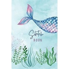 Nacario Mermaid Sketchbook: 100 Page Blank Journal And Sketchbook