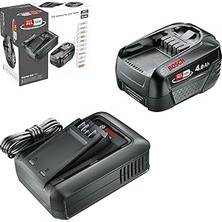 Nacario Başlangıç Seti 18V, Akü Şarj Cihazı, 1x4.0 Ah + AL18V-44