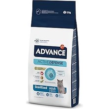 Nacario Cat Sterilized Hindili Kısırlaştırılmış Maması, 15 kg