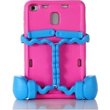 Nacario Constrain - Galaxy Tab A 8.0 (2019) T290 Sbt Eva Boxer Tablet Silikon - Pembe Koyu