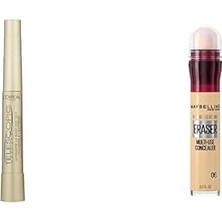 Nacario Paris Telescopic Maskara - Siyah + New York Instant Anti Age Eraser Kapatıcı, 06