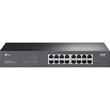 Nacario Tp-Link LS1016G; 16-Port Gigabit Portlu, Metal Kasalı, Qos Özellikli, Kurulum Gerektirmeyen Tak