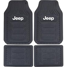 Nacario Plasticolor 001668R01 Jeep Weatherpro 4 Parça Paspas Seti, Siyah