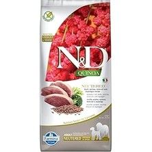 Nacario N&d Quinoa Tahılsız Ördek, Brokoli & Kuşkonmaz Kısırlaştırılmış Yetişkin Medium Maxi