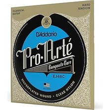 Nacario D'addario EJ46C Pro-Arte Composite Hard Tension Klasik Gitar Teli