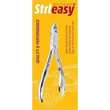 Nacario 6421 N Profesyonel Metal Tırnak Eti Pensi, Manikür Pedikür Için, Ergonomik Tasarım