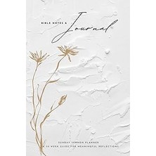 Nacario Bible Notes & Journal: Sunday Sermon Planner