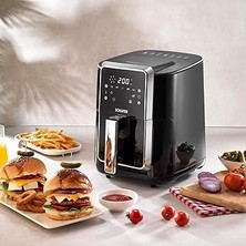Nacario Schafer Thermochef Elegance Airfryer/sıcak Hava Fritözü-Siyah