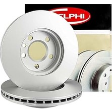 Nacario Delphi Fren Diski (Tekli Paket) Delikli Ön Vw Caravelle, Multivan, Touareg, Transporter 10/2002 > B