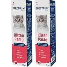 Nacario Spectrum Care Anne Yavru Kediler Için Multivitaminli Malt Paste 30 Gram 2li Paket