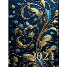 Nacario Independently Published Agenda Journalier 2024 : Planificateur Jour Par Jour Grand Format (A4) De J