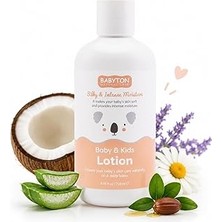 Nacario Babyton Bebek Çocuklar Için Doğal Yüz Vücut Losyonu 250 ml