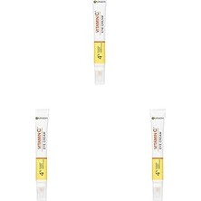 Nacario C Vitamini Parlak Aydınlatıcı Göz Kremi (3 Paketi)