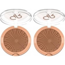Nacario Sun Bright Bronzer Powder No: 02 Sun City - Işıltılı Bronzlaştırıcı Pudra (2 Paketi)