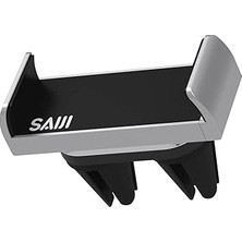 Nacario Bix Saiji T2 Araç Içi Telefon Tutucu Havalandırma Klipsli 360° Dönebilen Universal Uyumlu