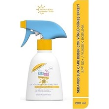 Nacario Baby Spf 50+%98 Uva Korumalı Uvb Filtreli Çok Yönlü Koruyucu Çocuk Güneş Spreyi 200 ml