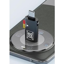 Nacario Coofbe Type-C To USB Type-C Tf Kart Çevirici Otg Dönüştürücü Type-C To USB Kart Okuyucu Dönüştür