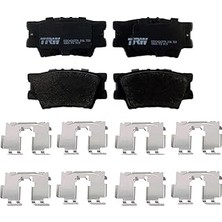 Nacario Trw Fren Balatası Arka Toyota Rav 4 Iii 2.0 08-13, 2.0 4WD 08-13, 2.2 D 4WD 06-13, 2.2 D 08-13 Gdb3
