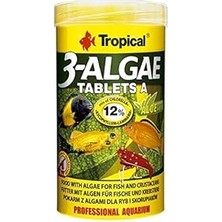Nacario Tropical 3 Algae Tablets A 100 Adet Kovadan Bölme