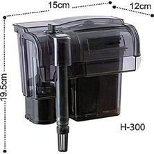 Nacario Dolphın H300 Askılı Filtre 360 L/h