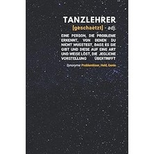 Nacario Tanzlehrer Geschätzt: Notizbuch Inkl. To Do Liste | Das Perfekte Geschenk Für Männer, Die Anderen T
