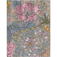 Nacario Morris Pink Honeysuckle Unlined Hardcover Journal, 144PG, 120GSM By Paperblanks (William Morr