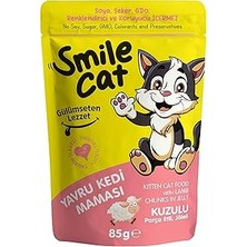 Nacario Smile Cat Pouch 85 gr Yavru Kuzulu