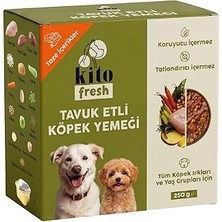 Nacario Kito Fresh Tavuk Etli YEMEĞI%100 Taze Içerikli Mama 250 gr