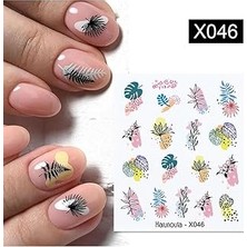 Nacario Tırnakmania Su Transferli Nail Sticker X046 (50127-4) 3908