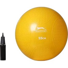 Nacario 65CM Anti-Burst Gymball Siyah (Pompa Dahil) Pilates Topu