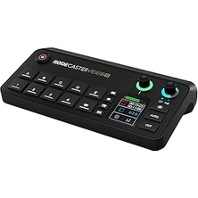 Nacario Røde Rødecaster Video S – Podcast Video Anahtarlama Ses Arayüzü – Çoklu Kamera Sistemi, 4 × Vide